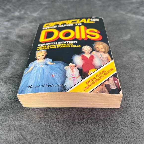 The Official Price Guide To Dolls Fourth Edition Book Antique Modern Collecibles - Picture 2 of 9